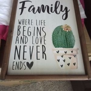 Rustic style wall hanging
